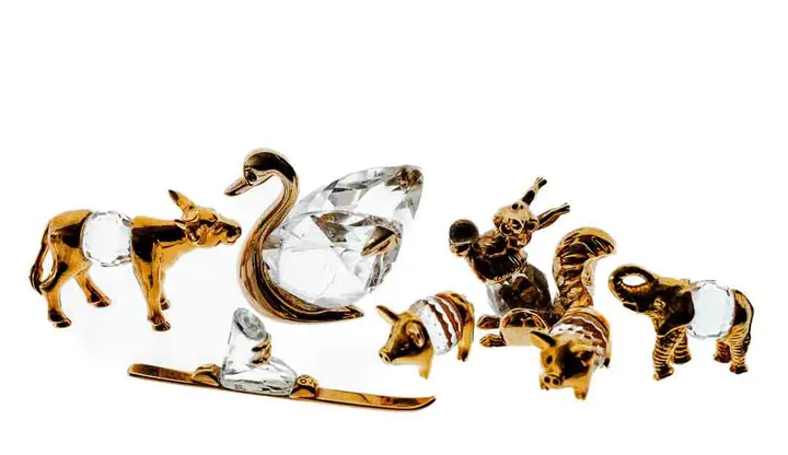 Swarovski Setzkasten Figuren 7 Stück  - Bild 3