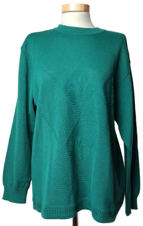 Vintage Damen Pullover grün/ türkis - XL  - Bild 4