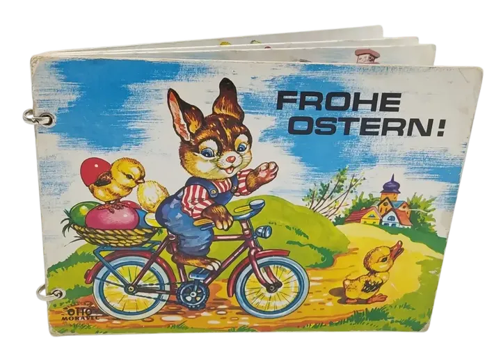  Vintage Bilderbuch Ringbuch - Frohe Ostern! - Otto Moravec Bilder Buchverlag - Bild 2