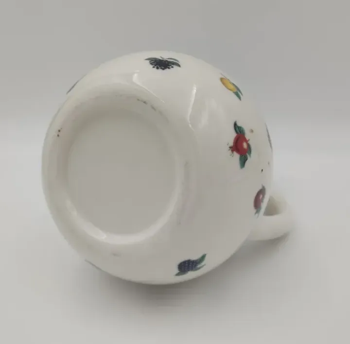 Wasserkrug aus Keramik mit Obst - Bild 3