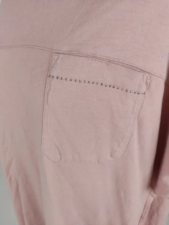 Yessica Damen T-Shirt XL altrosa, Brusttasche, kurzer Arm - Bild 2