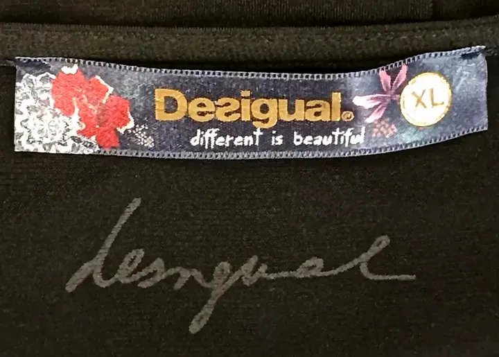 Desigual Midi Kleid schwarz Gr. XL - Bild 3