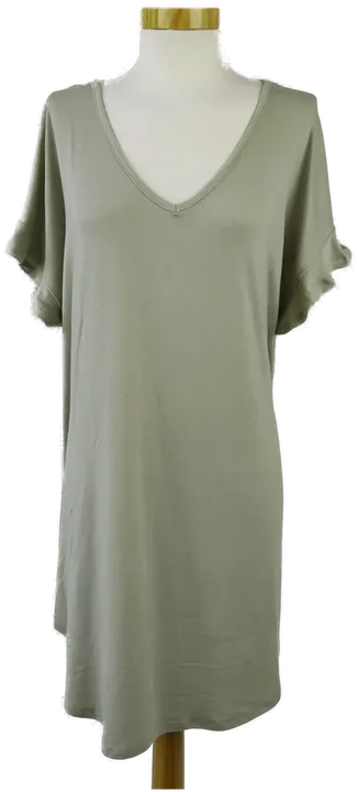 Damen Longshirt lindgrün - Gr. 3XL/4XL - Bild 1