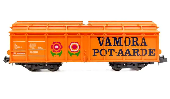 Reco Spur N 02366A Müllkippwagen Vamora Pot-Aardee NS Holland ohne Verpackung - Bild 1