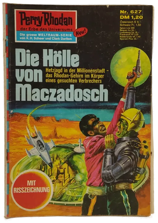  Romanheft Perry Rhodan Die Hölle von Maczadosch Erstauflage Nr.627 - Bild 1