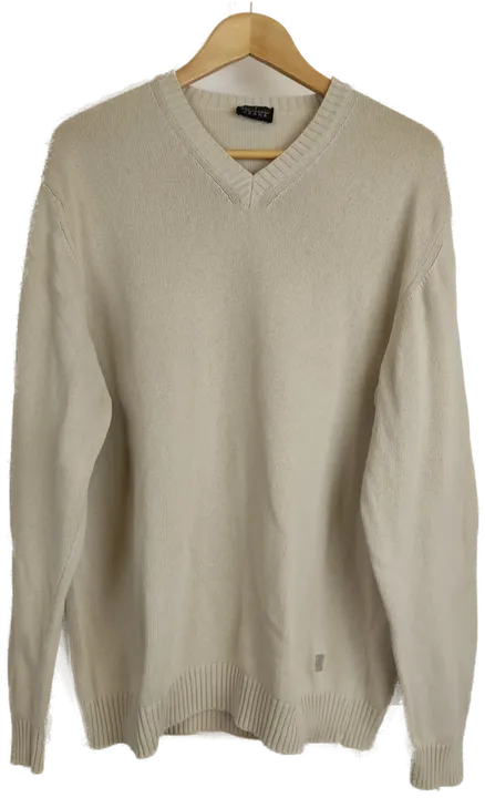 Trussardi Herren Strickpullover beige Gr. XL - Bild 1