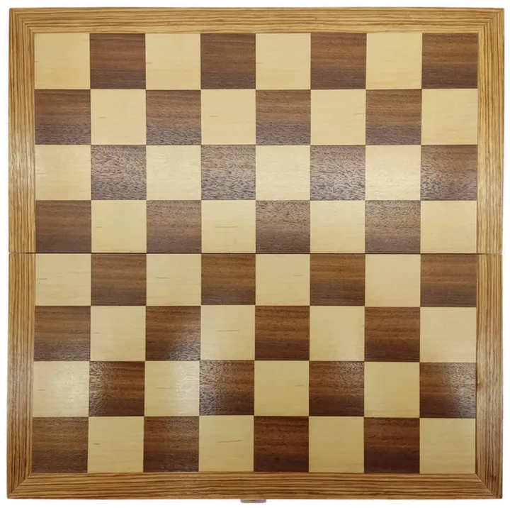 Klappbares Schachspiel aus Holz - Bild 2