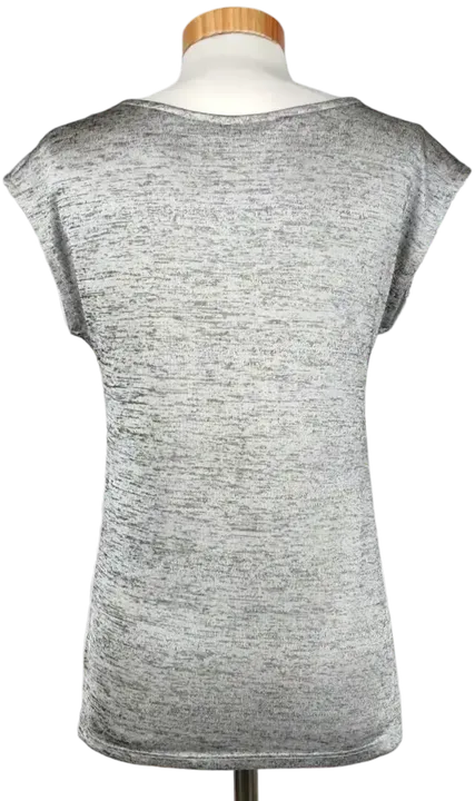 GRAIN DE MALICE Damen Shirt, grau/hellgrau - Gr. XS - Bild 2