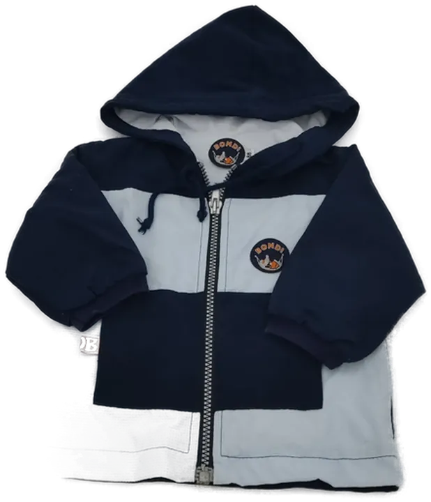 Bondi Baby Jacke dunkelblau/hellblau Gr. 68 - Bild 5