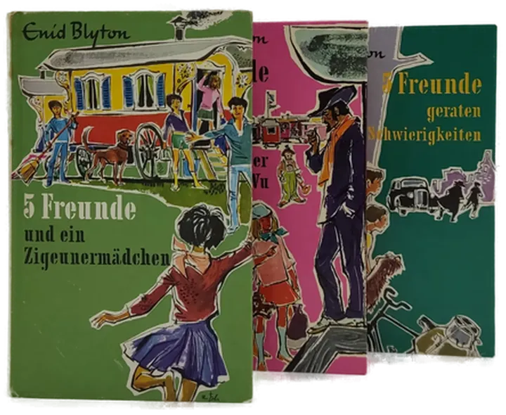 Enid Blyton: 5 Freunde Set (3 Bücher) Vintage - Bild 1