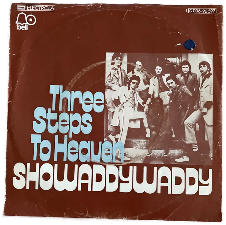 Singles Schallplatte - Three Steps To Heaven - Showaddywaddy - Bild 2
