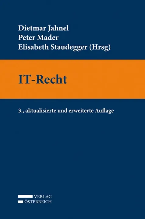 IT-Recht von Dietmar Jahnel & Peter Mader - Bild 1