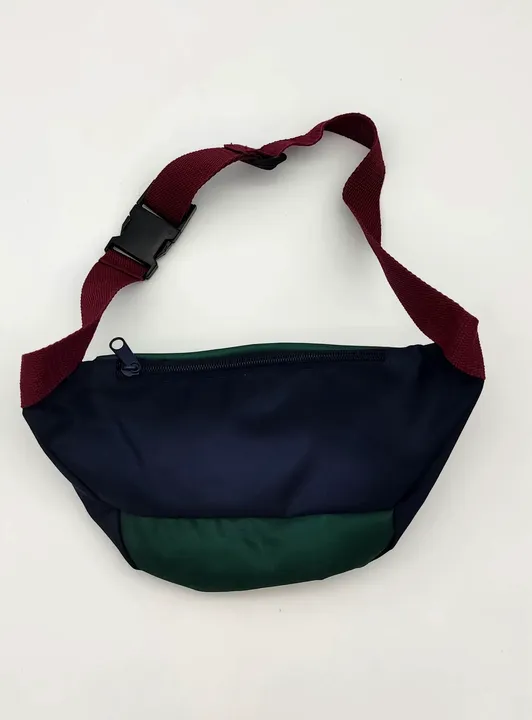 LEISURE Bauchtasche, blau/rot/grün, 3 Fächer, 90 cm - Gr. M. - Bild 3