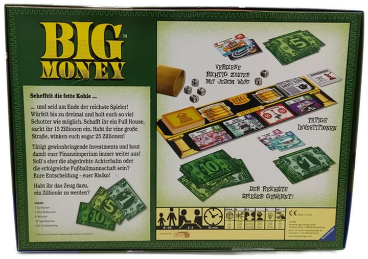 Ravensburger Big Money - 10 Zillionen 