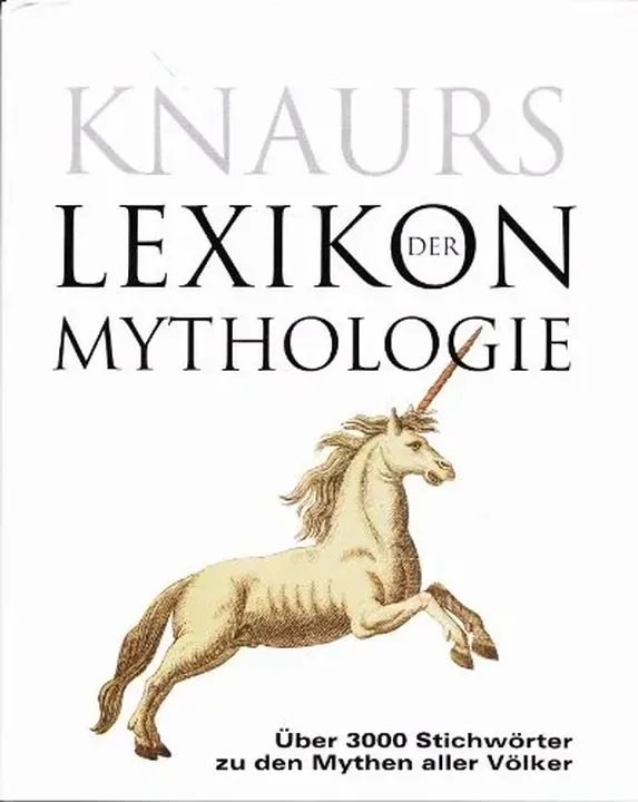 Knaurs Lexikon der Mythologie - Gerhard J. Bellinger - Bild 1