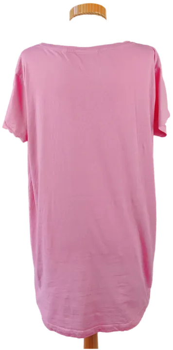 Damen T-Shirt mit Aufdruck rosa - Gr. XL - Bild 3