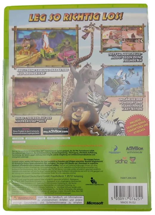 XBOX 360 - Madagascar Kartz - Bild 2