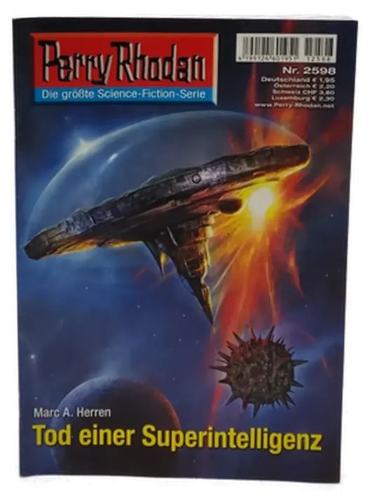 Romanheft Perry Rhodan Tod einer Superintelligenz Erstauflage Nr. 2598 - Bild 1