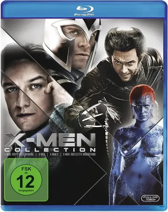 Blu-ray 4 Disc's X-Men Collection - Bild 2