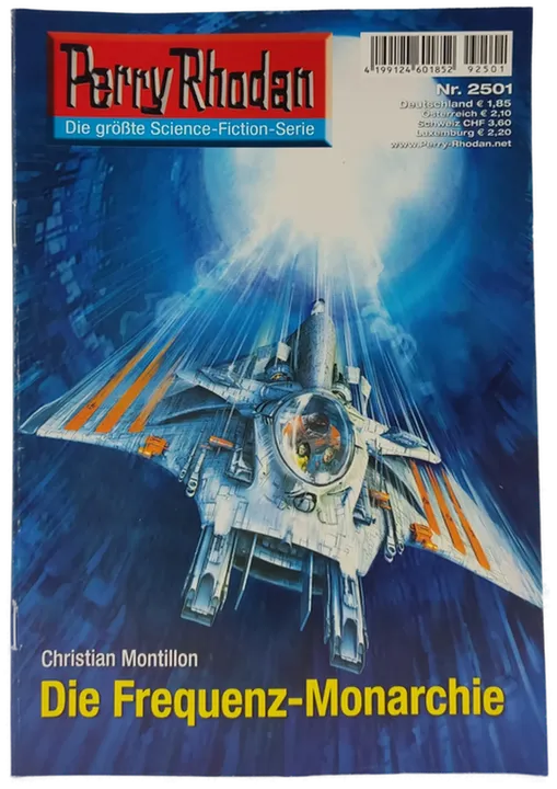 Romanheft Perry Rhodan Die Frequenz-Monarchie Erstauflage Nr. 2501 - Bild 1