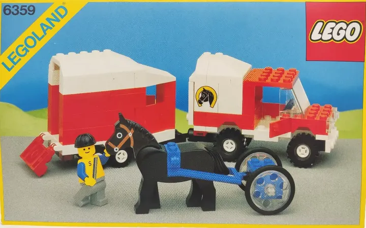 LEGO Legoland 6359 Rennpferd-Transporter - Bild 1