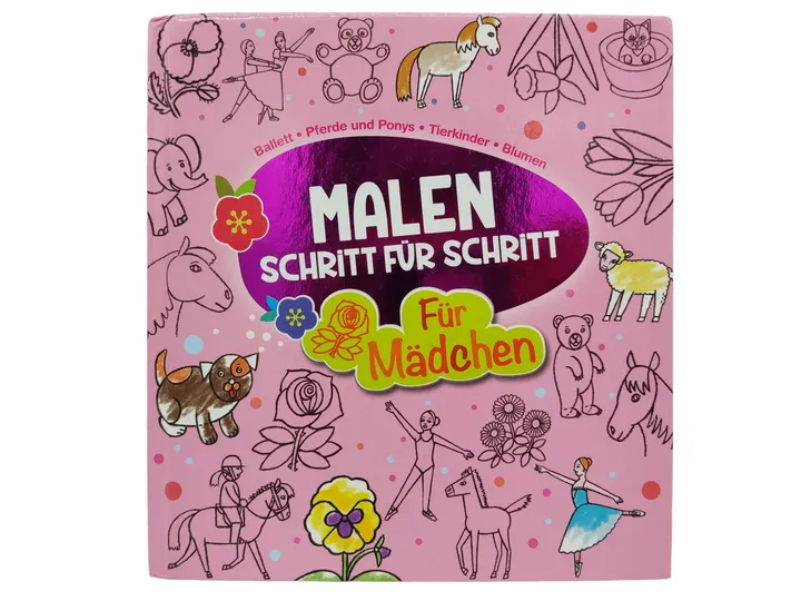 Malen Schritt-für-Schritt: Mädchen - Philippe Legendre - Bild 1