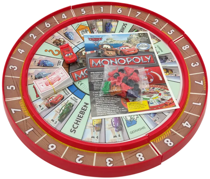 Monopoly Cars 2 - Gesellschaftsspiel, Hasbro - Bild 3