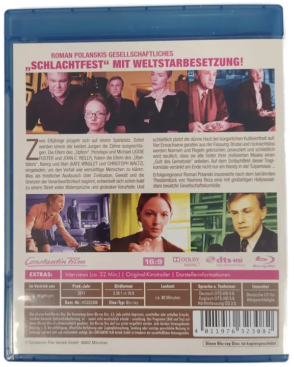 Der Gott des Gemetzels - Blu-ray Disc - Bild 2