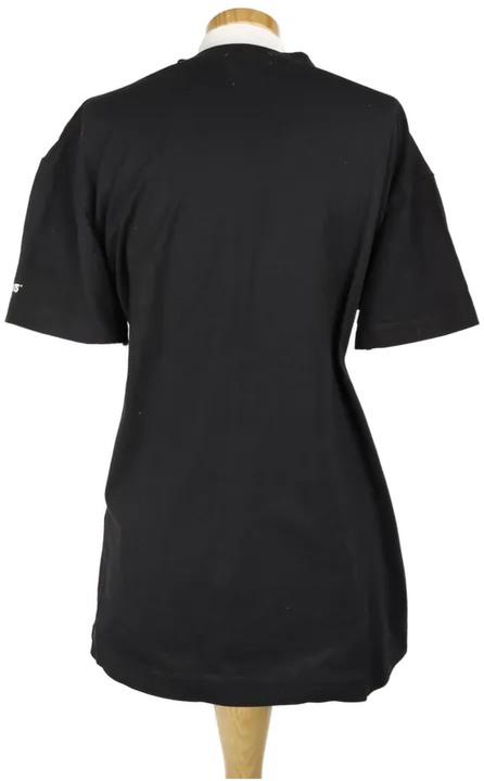 Zara Damen T-Shirt schwarz mit Peanuts-Motiv - S/36 - Bild 2