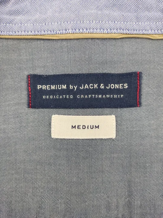 Jack & Jones Herren Hemd blau Gr.M - Bild 3