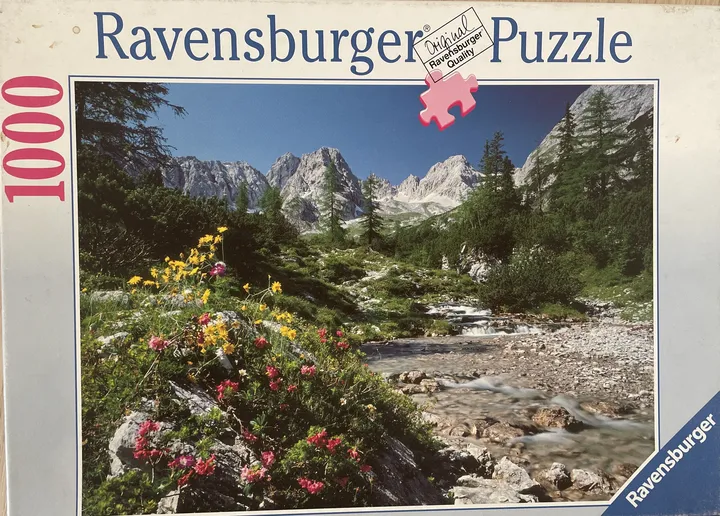 Puzzle - Ravensburger - Tirol: Memminger Kette - 1000 Teile - Bild 1