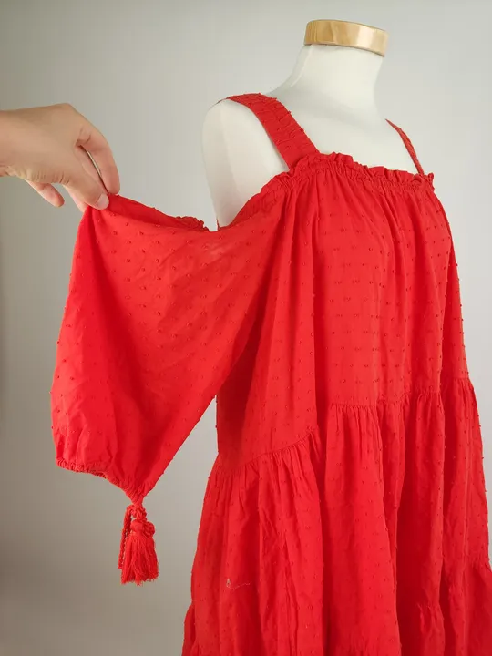 H&M Damen Sommerkleid rot - 40  - Bild 2