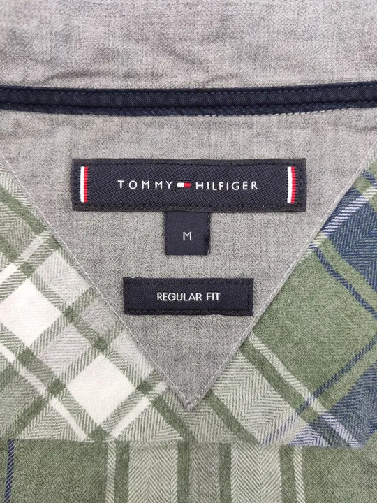 Tommy Hilfiger Herren Hemd grün Gr.M - Bild 4