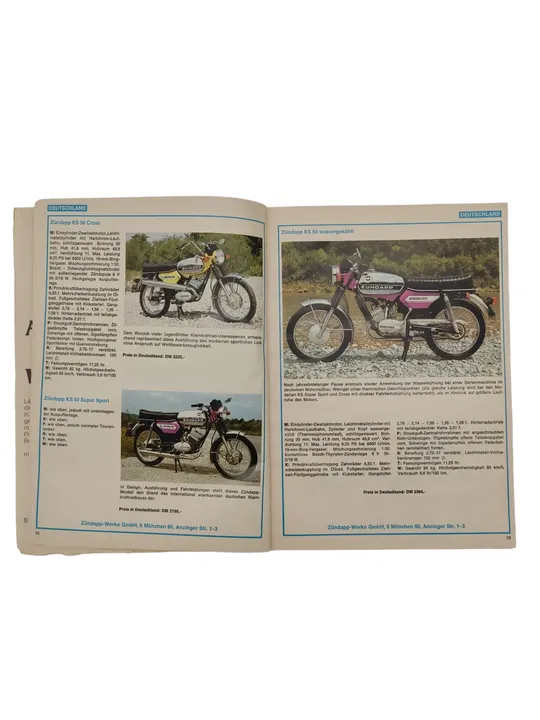 Siegfried Rauch (Chefredakteur) - Motorrad-Katalog 1975 - Serienmaschinen, Rennmaschinen Mopeds und Mofas mit Farbe - Bild 3