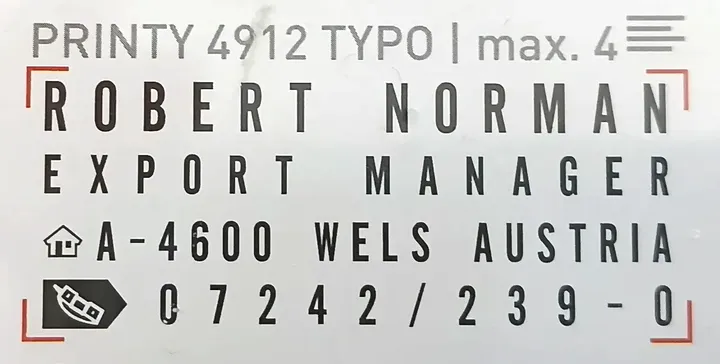 Trodat Typomatic Printy 4912 - Bild 3