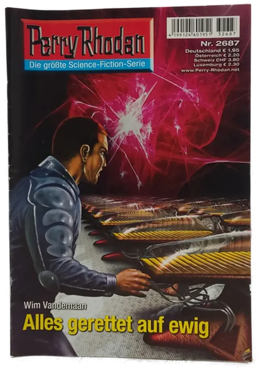 Romanheft Perry Rhodan Alles gerettet auf ewig Erstauflage Nr.2687 - Bild 1