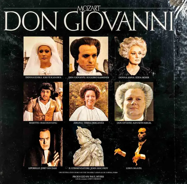 3X Vinyl: Mozart - Lorin Maazel – Don Giovanni aus dem  Notre-Dame du Liban - Bild 2