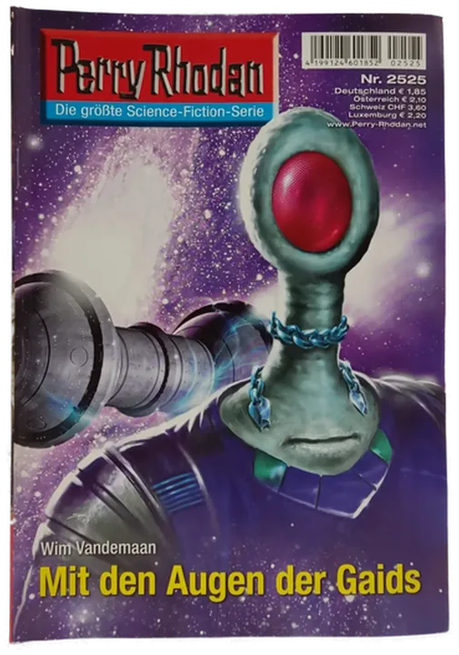 Romanheft Perry Rhodan Mit den Augen der Gaids Erstauflage Nr. 2525 - Bild 2