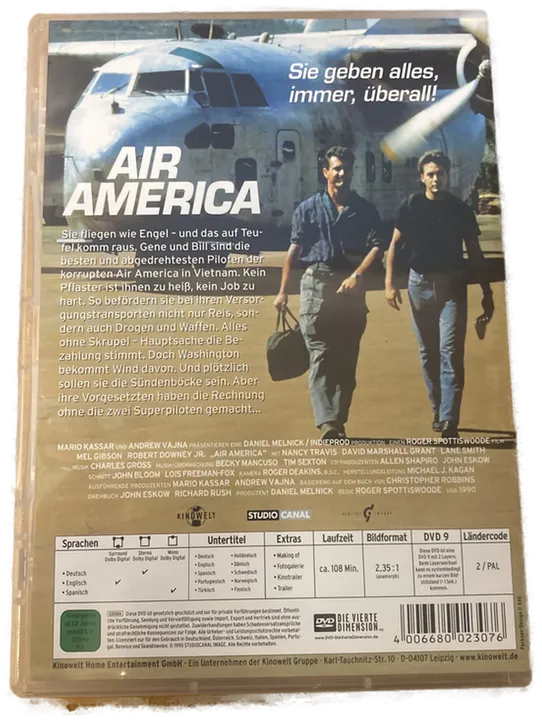 Mel Gibson und Robert Downey Jr. - Air America - DVD - Bild 2