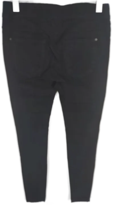 AMISU Damen Stretch-Jeans mit Gummizugbund in Schwarz, Größe 44 - Bild 2