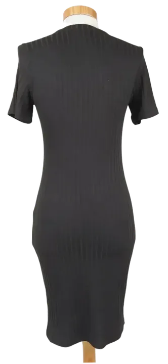 Primark Damen Kleid gerippt, schwarz - Gr. XS - Bild 2