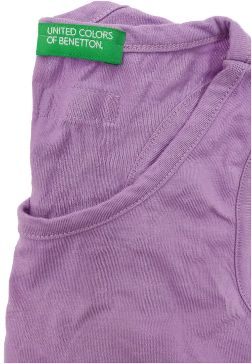 Benetton Kinder Shirt lila Gr. S/6 Jahre - Bild 3
