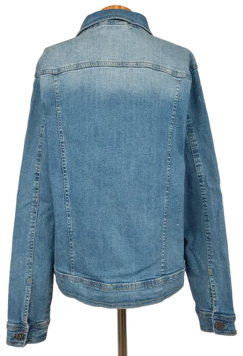 Janina Denim Damen Jeans Jacke, blau - Gr. D 42 - Bild 2