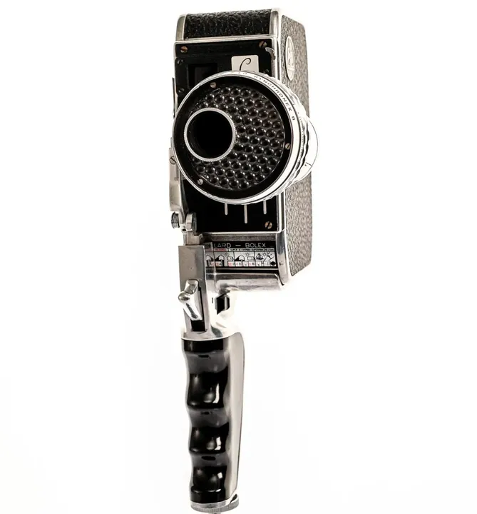 Paillard Bolex C8S 8mm Filmkamera mit Elgeet Synchronex 8 Objektiv - Bild 1