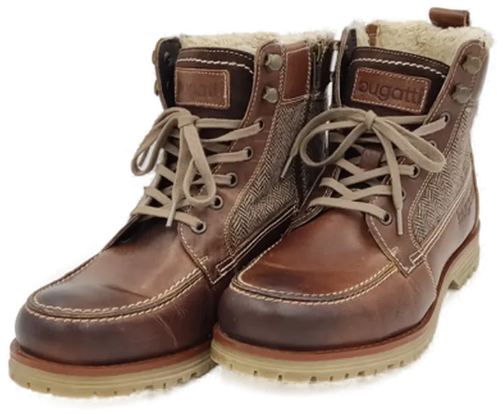 Bugatti Herren Schuhe braun Gr. 42 - Bild 1