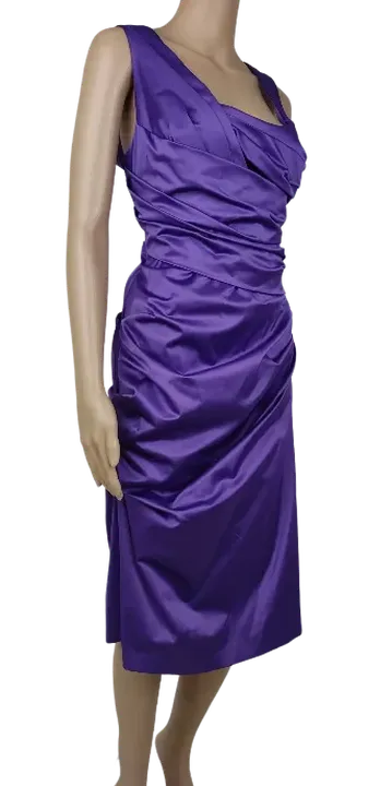 Vera Mont Damen Cocktailkleid, violett  - Gr. L - Bild 2