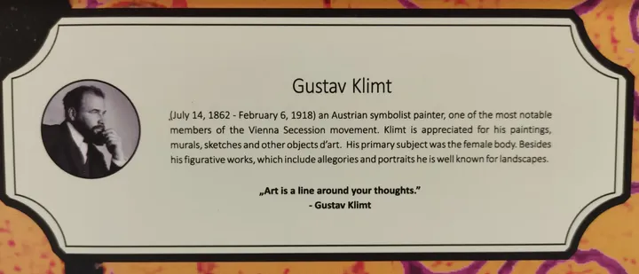 Porzellan Geschenkset The Art Gallery - Gustav Klimt 