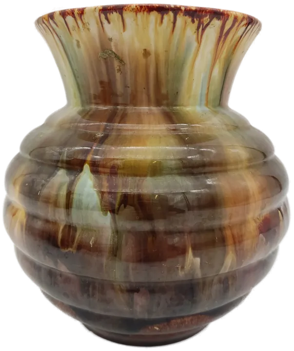 St. Peter Graz Keramik Vase mehrfarbig Höhe: 19 cm Vintage - Bild 1