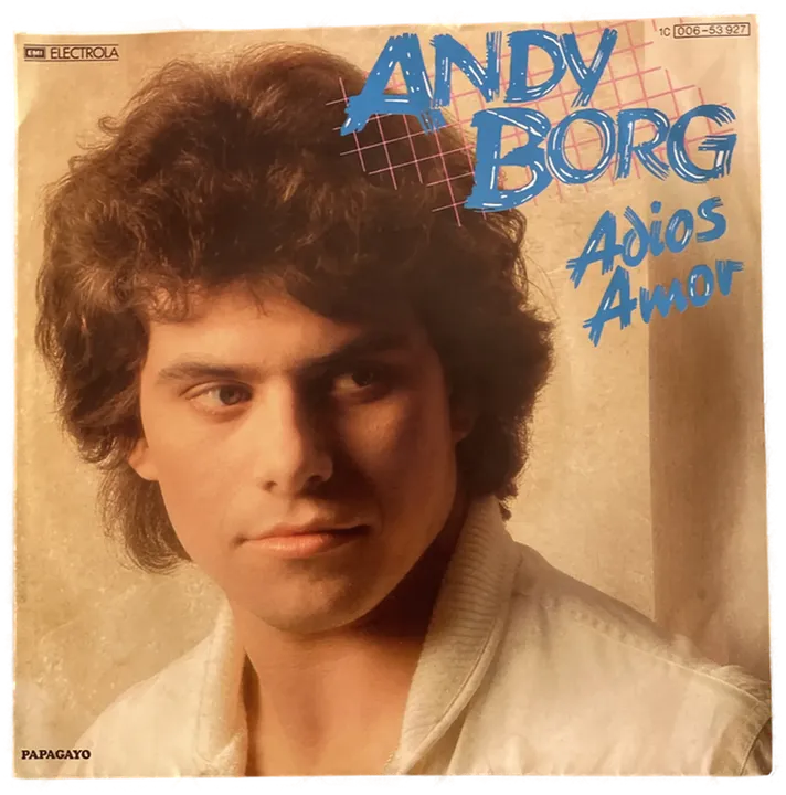 Singles Schallplatte - Andy Borg - Adios Amor - Bild 2