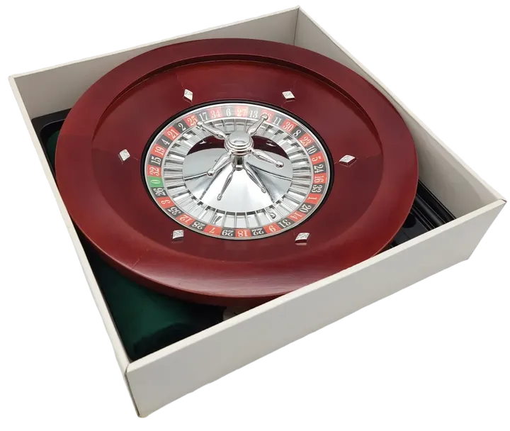 Roulette professional aus Holz - Gesellschaftsspiel - Peri  - Bild 3